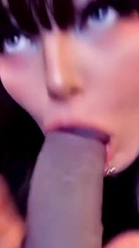 흑인 대물 JOI를 사랑하는 Kitty