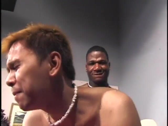 Gays Case: Latino boy gets nailed by a black gay dude doggy...
