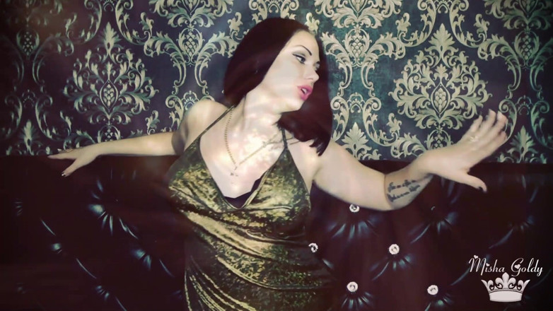 Goddess Misha Goldy: 好好对待自己 - 宠坏我的黄金瘾为奴隶提供资金！