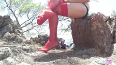 Nylondelux: Punčochy na vrcholu kopce