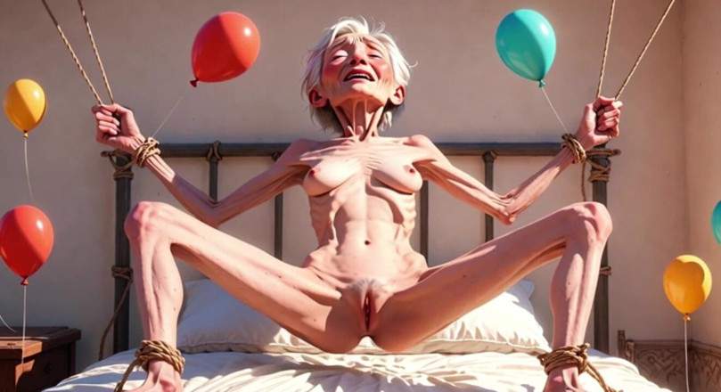 YOUR BEST FANTASY: Zralá otrokyně svázaná a prosí - chce kundičku naplněnou sexy spermatem
