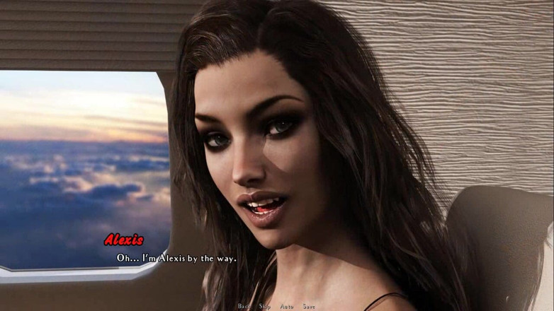 Dirty GamesXxX: Ich und ein sexy mädchen in einem flugzeug-ep1