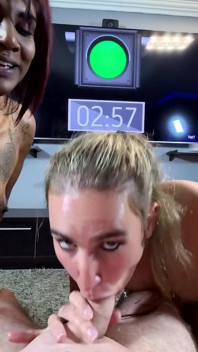 POV - สาว Desi และฉันดูดควยแฟนหนุ่มในความท้าทายไฟเขียวไฟแดง