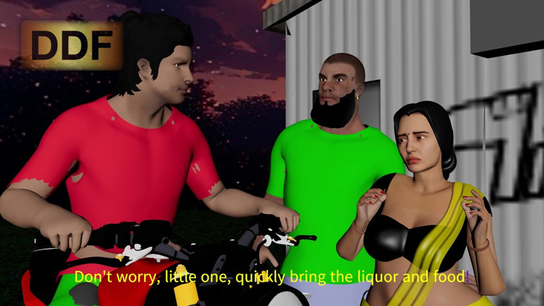 Dark desi fantasy: S5_ep_07 desi mollige Pooja Bhabhi und Monster