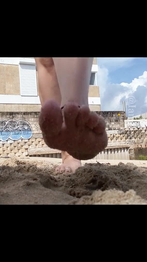 Princess Lextacy: Puerto Rico nohy na pláži