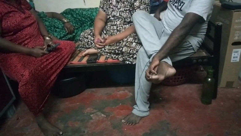 Tamil lesbian: Group Dirty Talking About Video and Sex