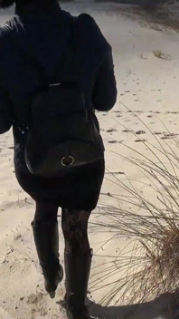 Sur la dune de sable