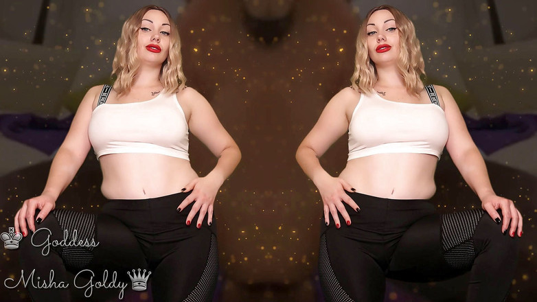 Goddess Misha Goldy: Idziesz coraz niżej, próbując bardziej upokarzających rzeczy! A teraz powinieneś...