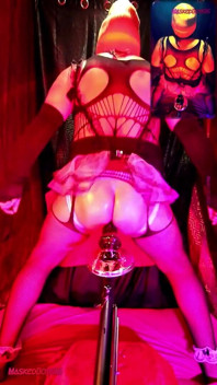 Milkshaken in My Hole with My Dildo. Bouncing and Shaking Like a Fucking Maid 2
