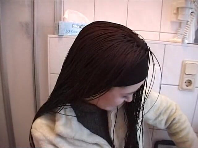 Lucky Cooch: Interview with the cute teen in the bathroom