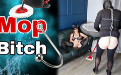 Training Zero: Mop děvka chcaní femdom otroka