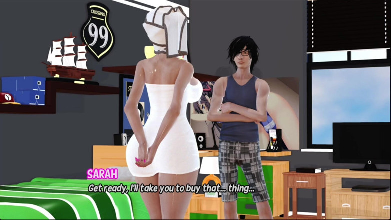 HotSummer117: Max's Life Season 3 Cap 144 Massaging a MILF's Huge Tits in...