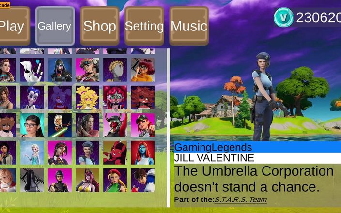 LewdArcade: Forthub Sex Scence Gallery Collection [part 11.1] Fortnite Parody Porn Game Play [18+]