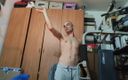 Cevideos: Depp meinen körper in meinem fitnessstudio