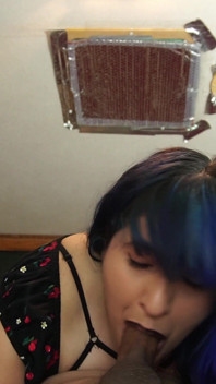 Little Goth Mouth Vs Big Soczysty Kutas