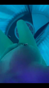 Masturbate and Nipples Play in Sunbathing Area Studio