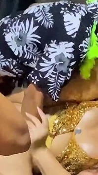 Carnival Party, After Fucking Several Times, My Husband Always Fucks Me Good, We Asked a Friend to Record It