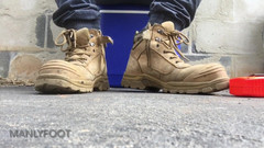 Manlyfoot: O cheiro está ficando tão forte agora que é insuportavelmente? - 5 dias...