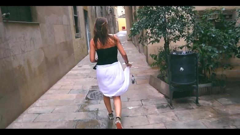 Mia Black: Having Sex in Barcelona Streets!!