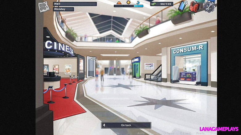 Lana Game plays: Summertime saga #124 - 幸运的家伙操两个热辣熟女