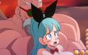 Miss Kitty 2K: Kame Paradise 2 无码 Bulma 的第一次由 Foxie2k 制作