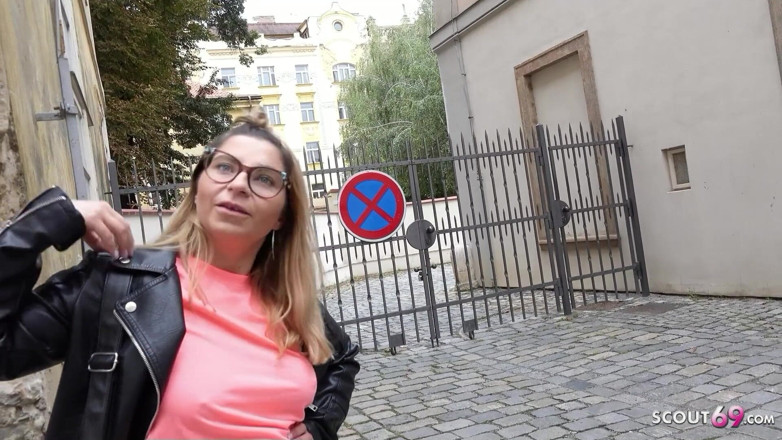 German Scout: German Scout - Curvy college girl Vivienne pickup and fuck at...