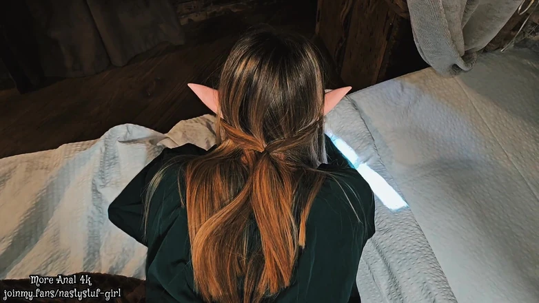 Nastystuf Girl: Fucked a Beautiful Elf in the Ass in Her Lair