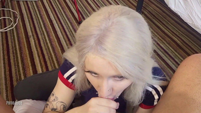 PornoJuice: Petite Blondes Love to Worship Black Dick