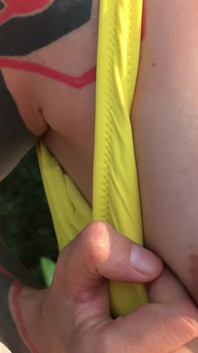 Topless Sunbaths Are Very Important for a Good Start of a Day