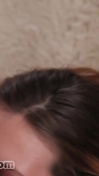 Petite teen Kasey Chase POV facial deepthroat blowjob