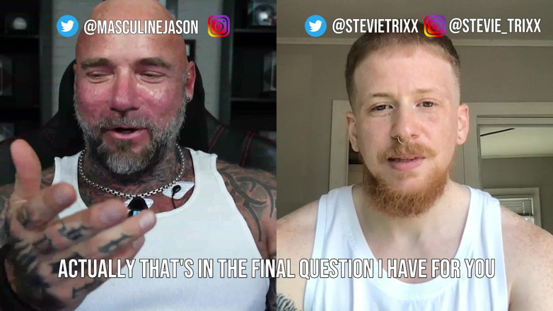Raw and Uncensored with Masculine Jason: Pornohvězda zpověď - Stevie Trixx (epizoda 22)