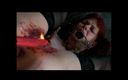Absolute BDSM films - The original: Demütigender dildo penetriert, am engerendsten wachsspiel und titten kneifen