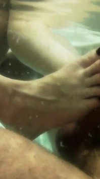 In the Jacuzzi