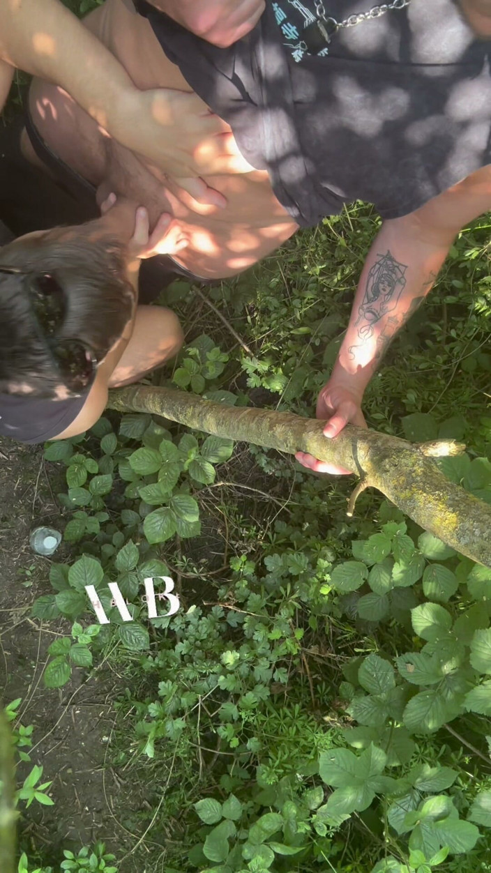 welsh_blokexxx: Cruisng Area BJ in the Woods