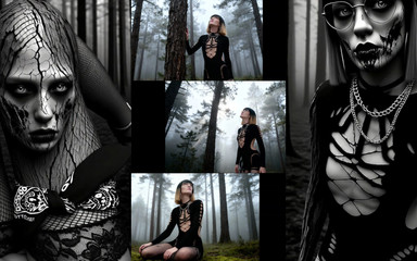 VaneSsa BiTCHx: 2 Szale wyruszają na wystawę w lesie Senart, bardzo późno...