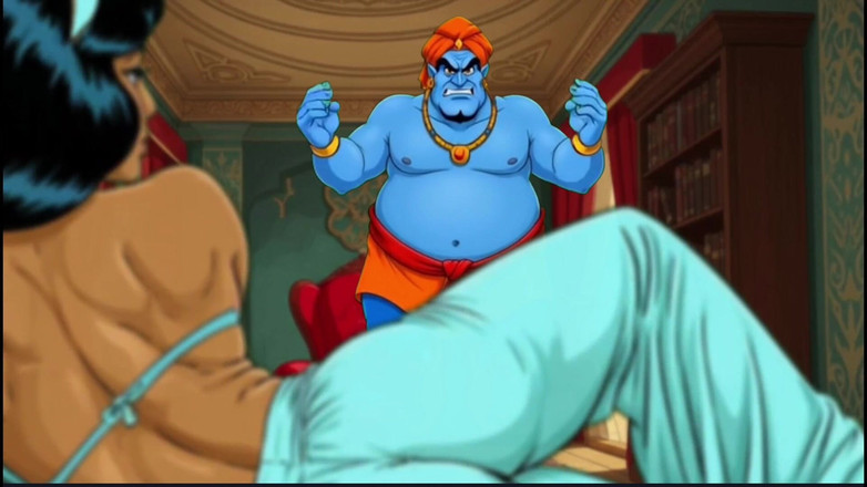 Octopussy Lovers Club: La Princesse Jasmine, La Femme Infidèle D’aladin. Dessin Animé, Parodie