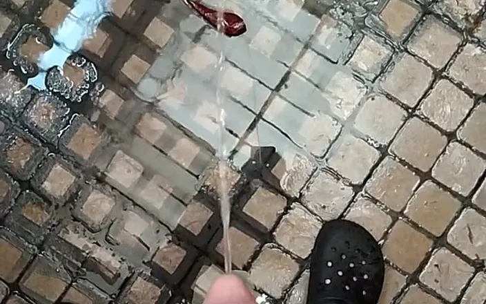 charlessteel: Urinating Outdoors in the Yard of My House
