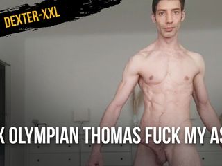 Dexter-xxl: 전 올림피콘 토마스는 내 엉덩이를 따먹어. 그는 너무 빨리 사정 .