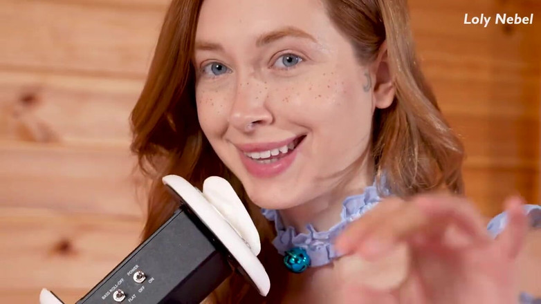 Loly Nebel Studio: Asmr motivasyonu ve ağız sesleri