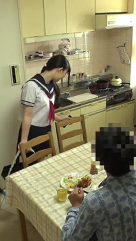Japanese Horny Teen Is Fucked Right in The Pussy and Creampied