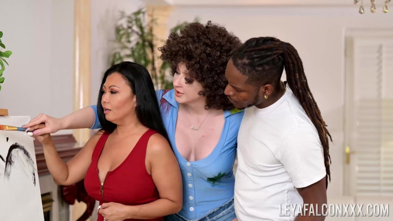 Pornstar Platinum: Pornstar Platinum - Krystal Davis und Leya Falcon Genagelt von bbc