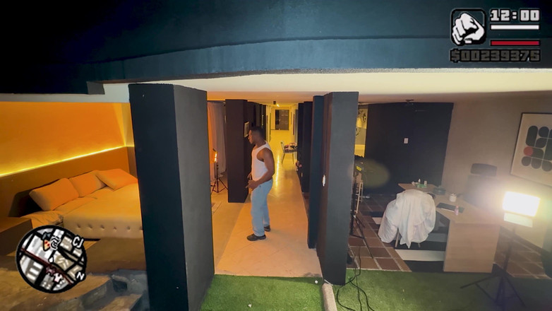 Rioc69: Cj avec sa grosse bite noire baise un gros cul...