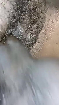 Scopata moglie bengalese con divertimento di notte di nuovo