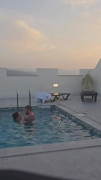Fucking in the Public Pool