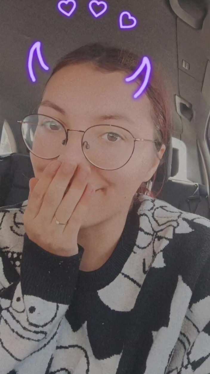 Softbrattypuppy: Snapchat hoe auto masturbazione pubblica