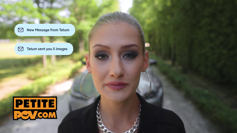 Petite POV: POV - секс на улице в видео от первого лица с твоей великолепной соперницей-блондинкой Tiffany Tatum