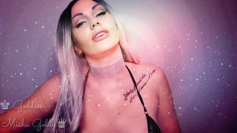 Goddess Misha Goldy: Завораживающая АСМР! Пожалуйста, мужчина! Ублажай член с твоим очком!
