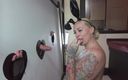 BuxomBrits: Roxys Den, Gloryhole Party Sammie Thomas Scene