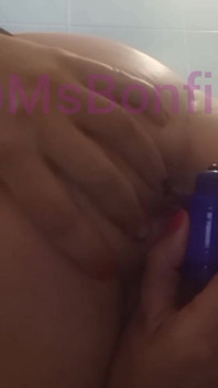 Stimulating My Ass with the Vibrating Plug