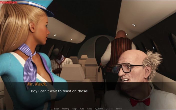Naughty gameplays: Sexy sestra - sexy blonďatá sestřička ošukaná nadrženým starým mužem - 3D porno...